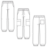 Damen Fallschirm-Hose Cargo Hose PARASUT ♥ Gr. 34-56 thumbnail number 10