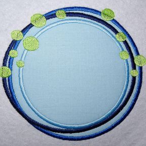 Stickdatei Kreis Button Rahmen 16 Gr. 