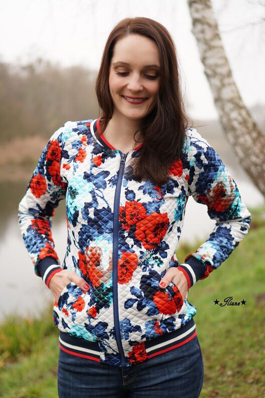 Sweatjacke Miss Co(o)llege - Nähanleitung und Schnittmuster image number 8