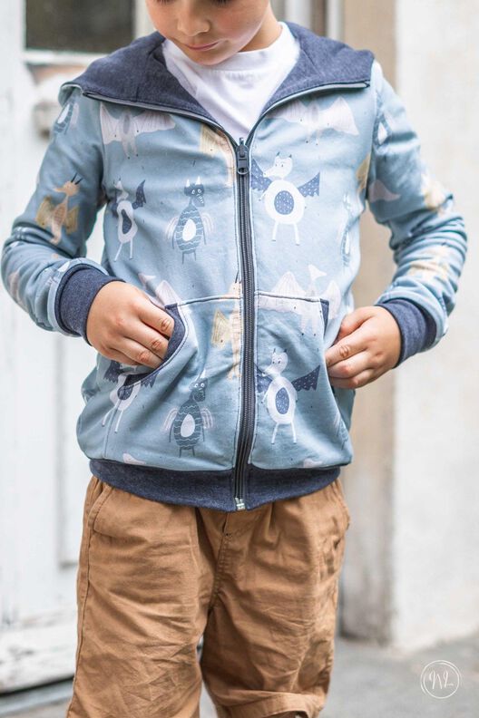 Sweatjacke Kinder & Damen - Gr. 74-176 + Gr. 32-58 - Paco image number 9