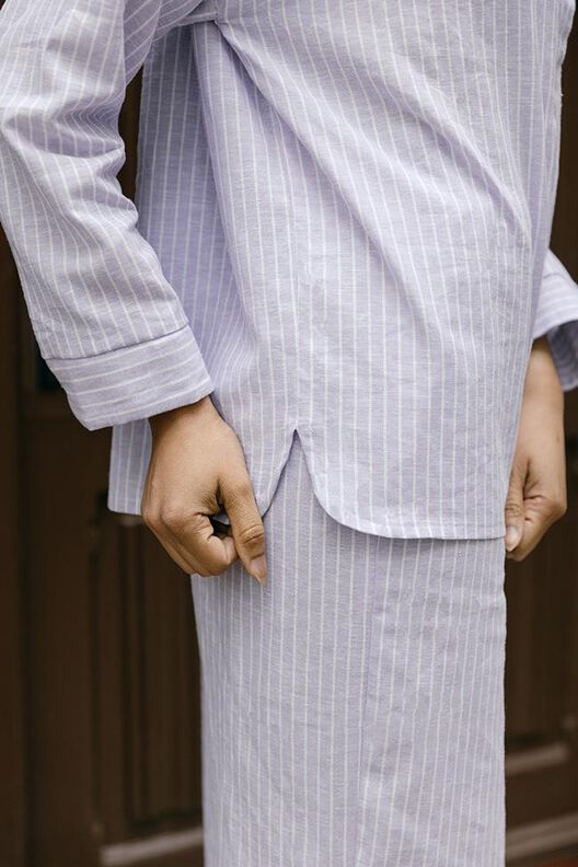 Pyjama Schnittmuster Damen XS-XXXL Hose Bluse image number 6