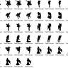 schwangere Feen Elfen Silhouetten Stickdatei schwanger thumbnail number 8