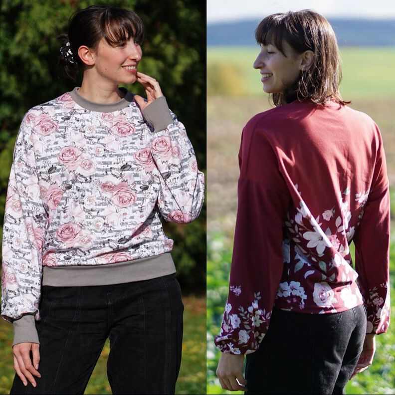 Oversize Shirt Lene nähen für Anfänger  inkl. Beamerdatei image number 1