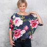 Fledermaus-Kleid, Shirt (XS-XXL) GULA Damen Schnittmuster thumbnail number 1