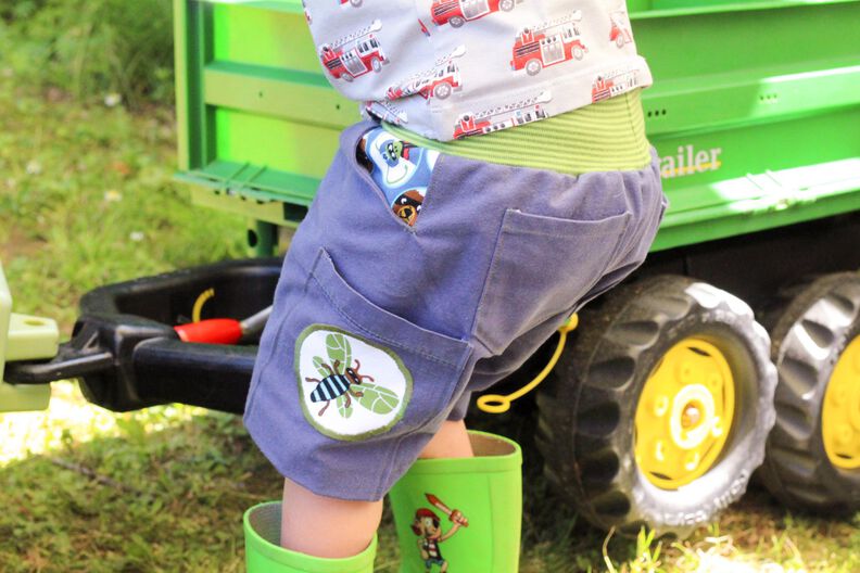 eBook kurze Kinderhose Omena - Größe 68 - 164 image number 2