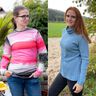 Rollkragen Shirt lang- kurzarm Damen PERAN ♥ Gr. 34-56 thumbnail number 4