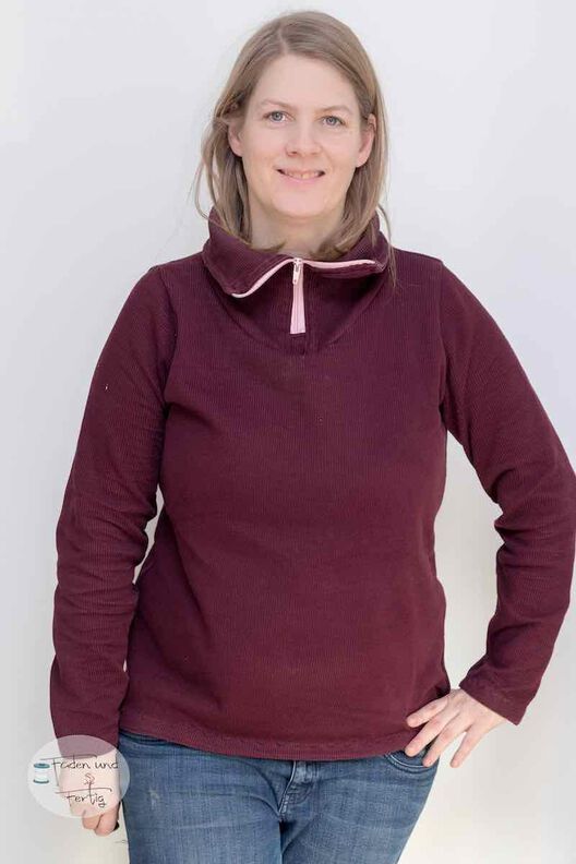 Pullover "ZITA" Nähanleitung und Schnitt Gr. 158–46 image number 5
