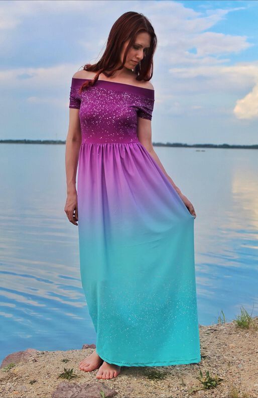 (Maxi)kleid Carmenkleid Kaya Nähanleitung und Schnittmuster  image number 6