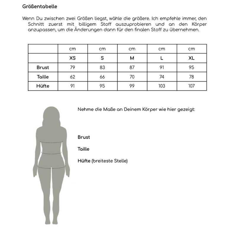 Fließende Hose mit weitem Bein - Schnittmuster - Gr. XS - XL image number 7
