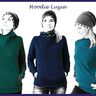 Hoodie Luzia Schnittmuster Damen 36-48 thumbnail number 3