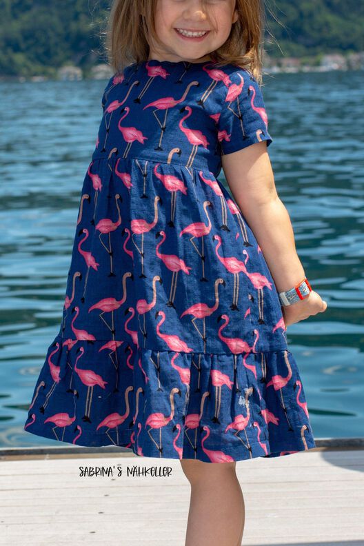 *Girls Partydress Webware*GR. 74 BIS 152 Kleid Einschulung image number 6