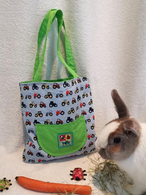 Einfache Tasche Einkaufstasche mit oder ohne Ecken WARNA ♥ image number 5