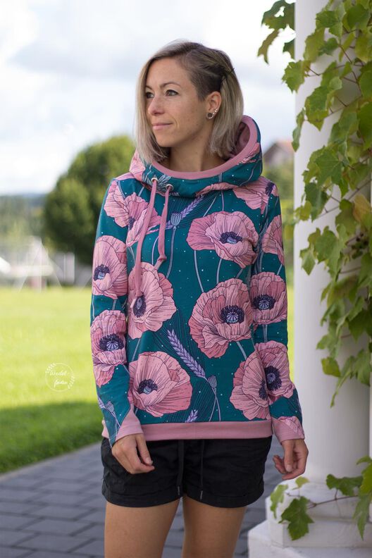 Ebook Hoodie Solea Gr.34-54 mit Ebenendruck image number 7