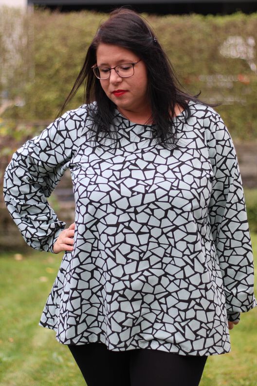 Kleid, Tunika A-Linie DELICIA CURVY (46-60)  image number 5