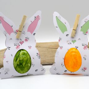 Plotterdatei Hase zum Befüllen Geschenkverpackung