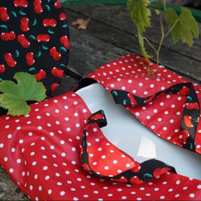 Kuchentasche mit Abdeckung nähen Kuchen Tasche