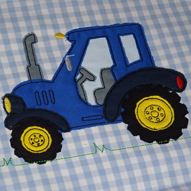 Traktor Doodle Stickdatei  image number 1