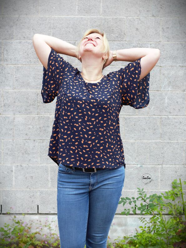 Ebook lillesol women Bluse "Eloisa"" *mit A0* image number 10