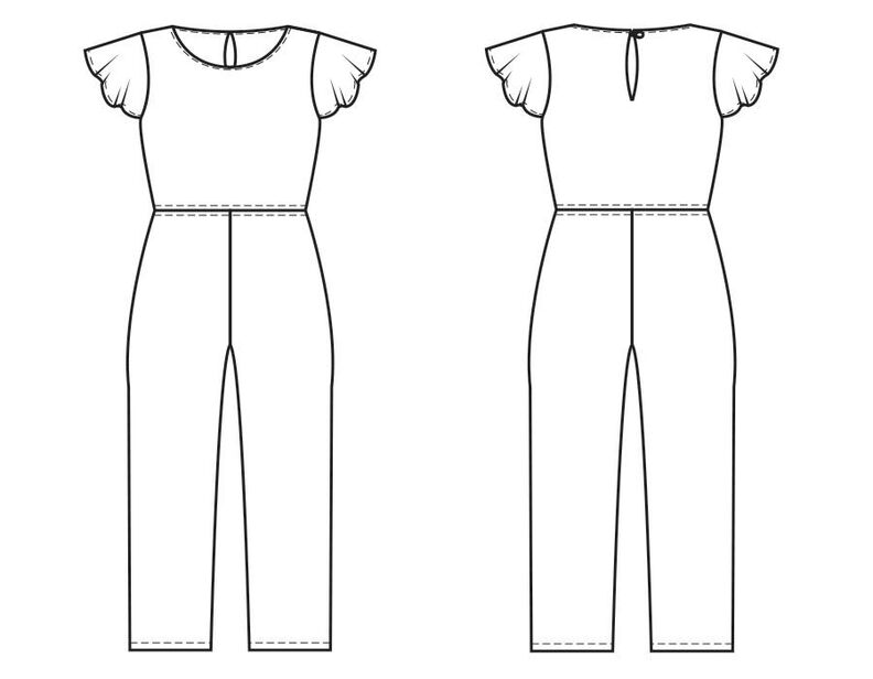 Jumpsuit Oddy N&auml;hanleitung + Schnitt image number 3