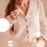 Pyjama langarm Bluse für Damen Schlafanzug | Harmony thumbnail number 6