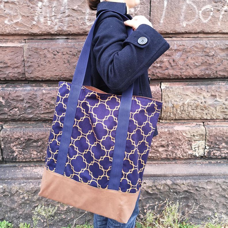 Big Bag Tasche Georg, große Einkaufstasche für Nähanfänger image number 5