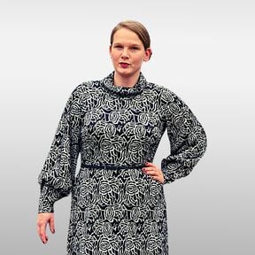  Laya - Schnitterweiterung - Ballonärmel  32-52