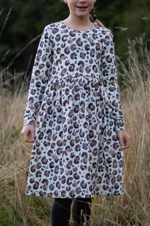 Basic Kleid BEAMER Version - Gr. 86-164 image number 3