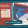 Appliziervorlage GROSSER WAL mit drei Fontänen  thumbnail number 8