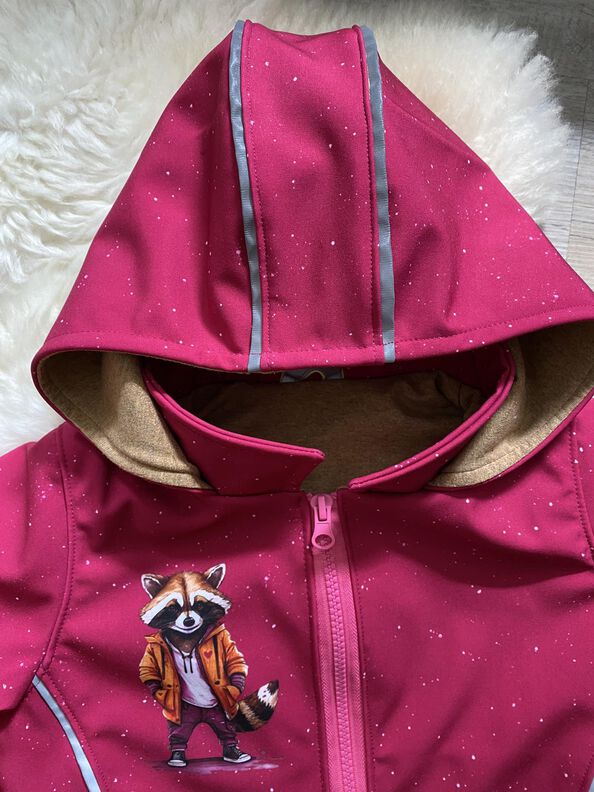 Softshelljacke ZUCKERMAUS GIRLS Gr. 110 - 164 Walkjacke image number 5