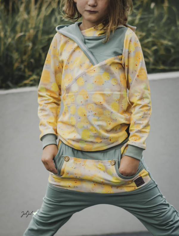 E-Book Hoodie Asymmetrie Gr. 104 - 140 image number 10