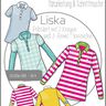 Ebook/Nähanleitung Poloshirt LISKA Mädchen Gr. 80 - 164 thumbnail number 1
