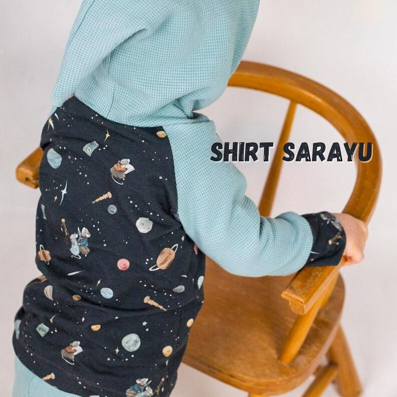 Kindershirt Sarayu 2 Gr. 68-140 Nähanleitung + Schnitt image number 3