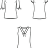 BECCA- Bluse oder Kleid PDF-A4, A0 und BEAMER thumbnail number 10