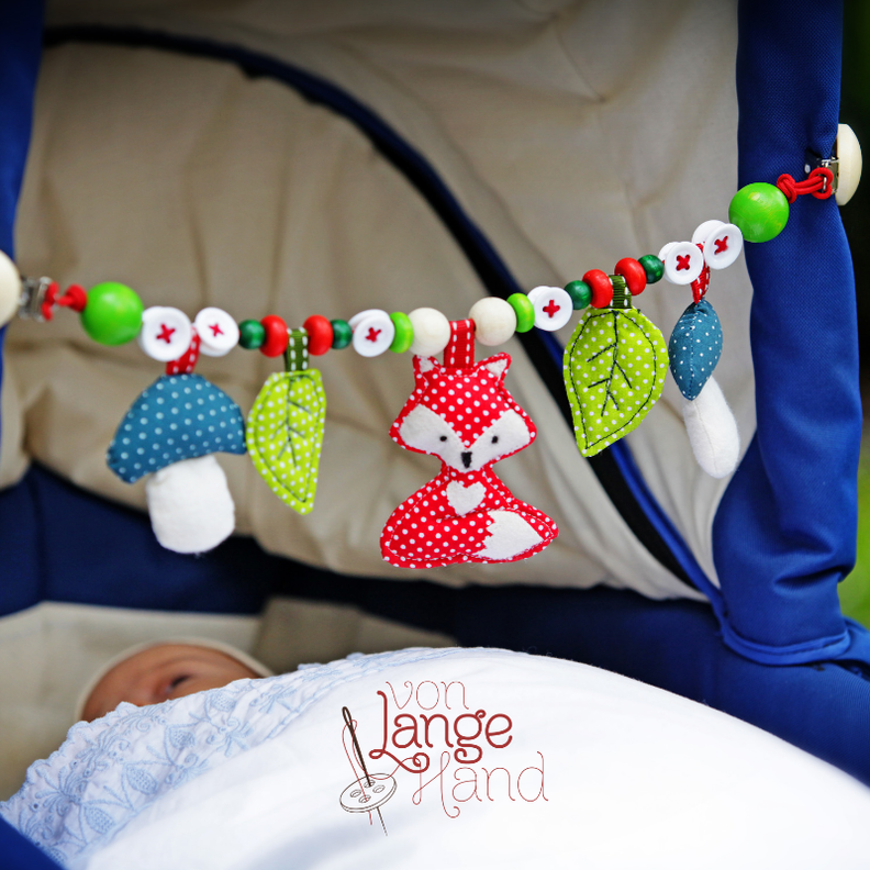 Kinderwagenkette Waldreigen – Nähanleitung  image number 10