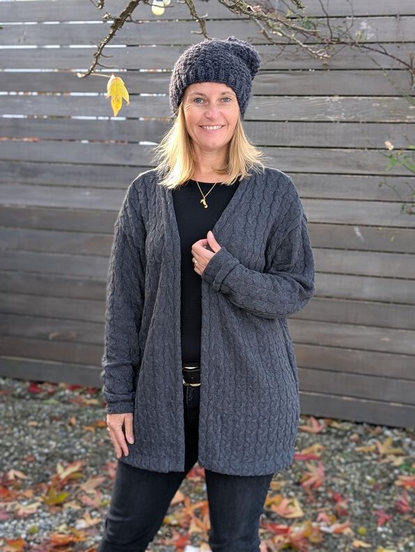 Ebook lillesol women Oversize Cardigan "Clea" image number 6