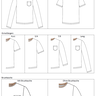 Herren Basic-Shirt Sam – 4 Ärmellängen Gr. 44-60, A4+A0 thumbnail number 5