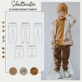  CL*OVER ‘POCKET’ PANTS 56-158