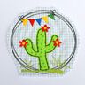 Stickdatei DOODLE Kaktus 2er SET 16x26cm thumbnail number 1