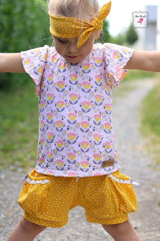 "Fly-Top & Dress Girls" Jersey-Shirt / Schnittmuster image number 2