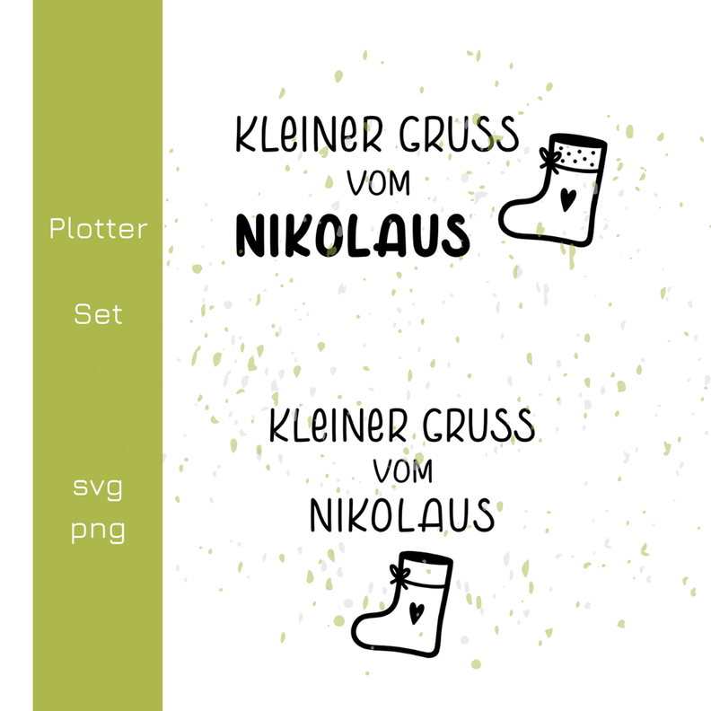 Gruß vom Nikolaus + Herzstiefel Plotterdatei | DIY Hunger image number 4