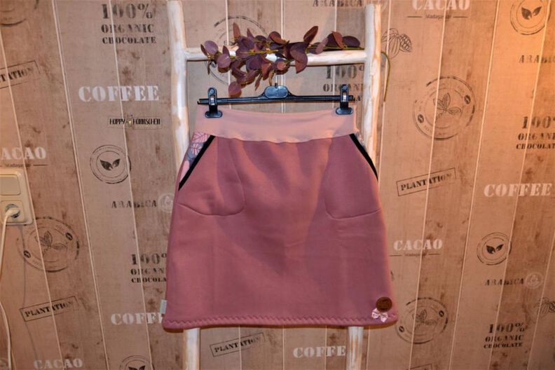 Kinder Rock mit Taschen A-Linie Sweat Rock GUNA ♥ Gr. 98-164 image number 5