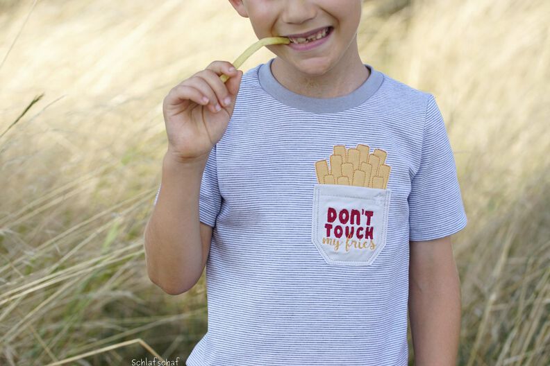 STICKDATEI „DON’T TOUCH MY FRIES“ image number 2