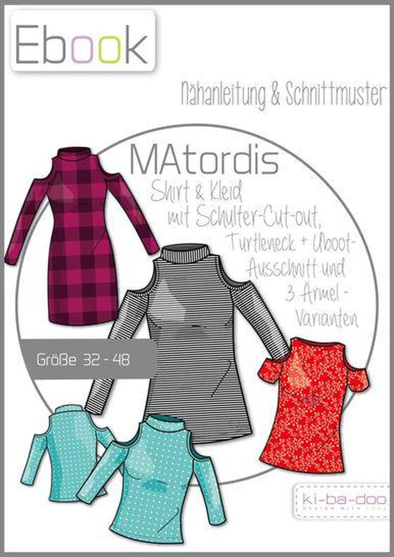 Ebook/Nähanleitung Shirt MATORDIS Damen Gr. 32-48 image number 2