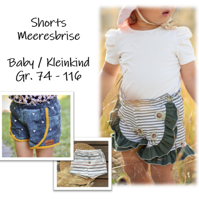 Shorts Meeresbrise Baby & Kleinkind (Größe 74-116) image number 1