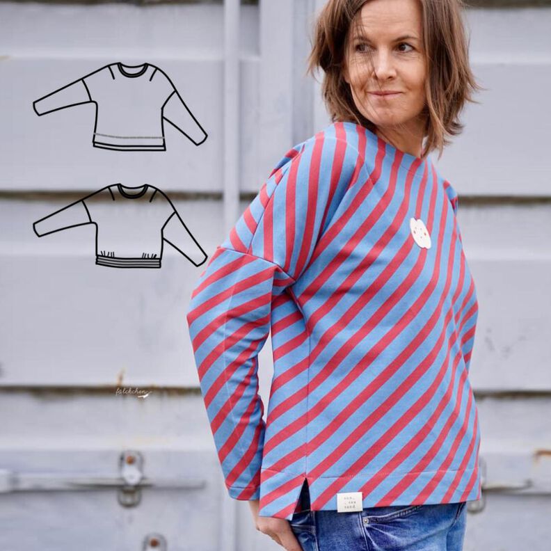 Ruth - Oversize Sweater Gr. 34 -50 image number 1