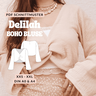  Musselin Bluse Boho | Delilah | Schnittmuster & Anleitung   thumbnail number 1