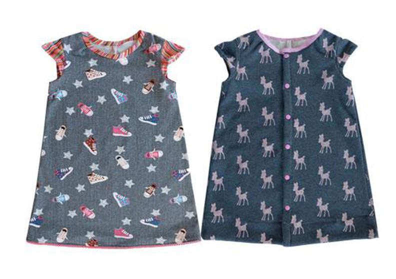 Kinderkleid "DENISE", Schnittmuster Gr. 110 - 152 image number 2
