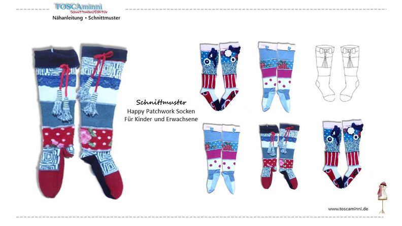 Nähanleitung für Socken und Kniestrümpfe image number 2