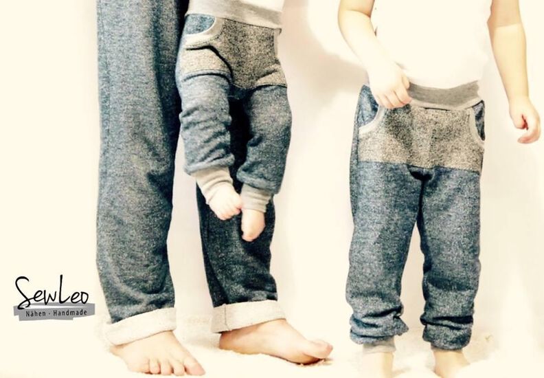 Set "Cozy-Pants-Kids&Women" Jogger / Schnittmuster image number 5