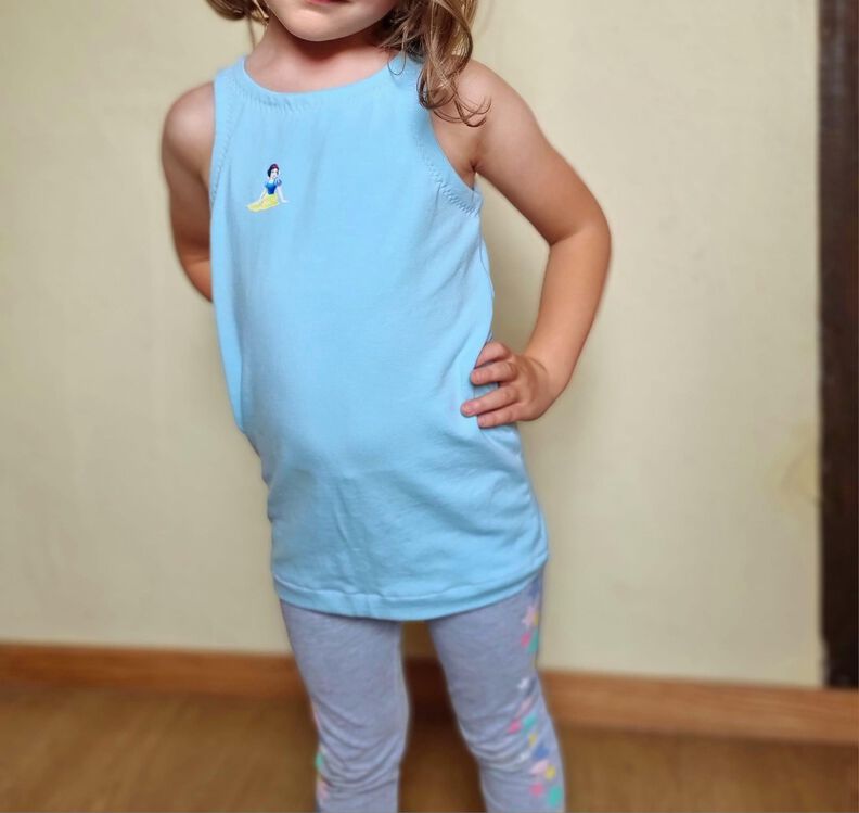 Baumwoll-Jersey Unterhemd "Under-Hop" mit Spitze 80-152 image number 4